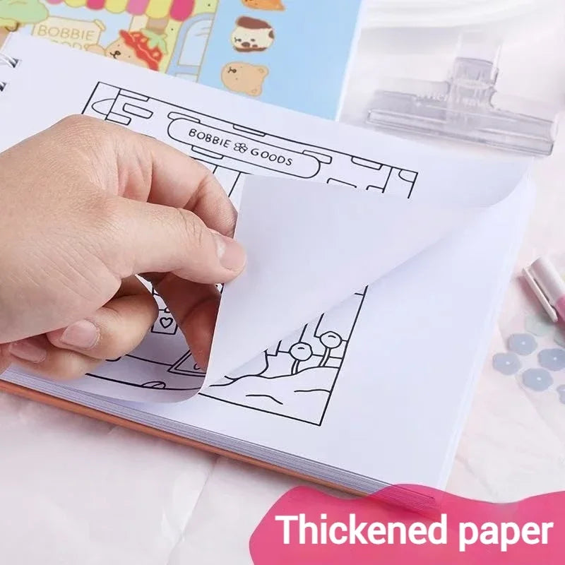 Bobbie Good Coloring Book for Adults and Teens Educational Doodle Book Coloring Books Students Stationery Children's Gifts