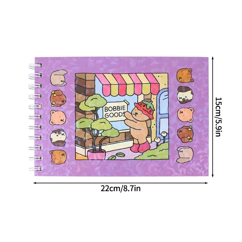 Bobbie Good Coloring Book for Adults and Teens Educational Doodle Book Coloring Books Students Stationery Children's Gifts