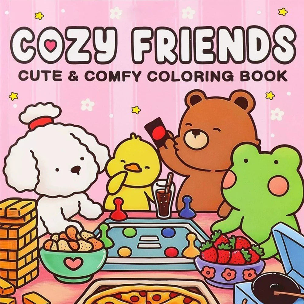 Cozy Coloring Books Children & Adult Colouring Book for Drawing
