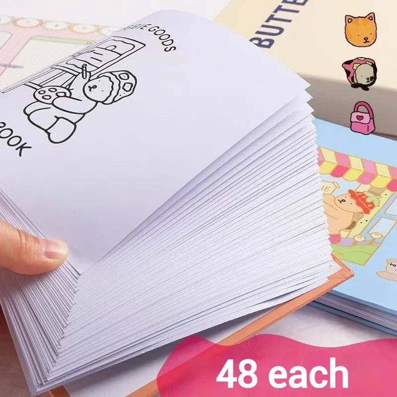 Bobbie Good Coloring Book for Adults and Teens Educational Doodle Book Coloring Books Students Stationery Children's Gifts