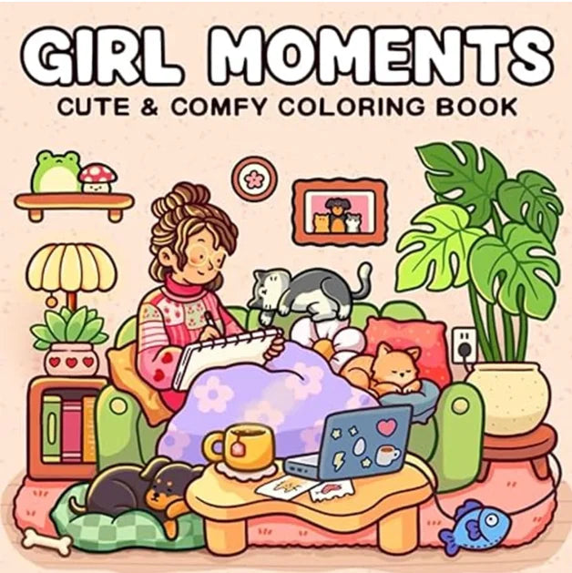 Coloring books for children's parties featuring colorful pictures, full of fun and allowing free coloring.