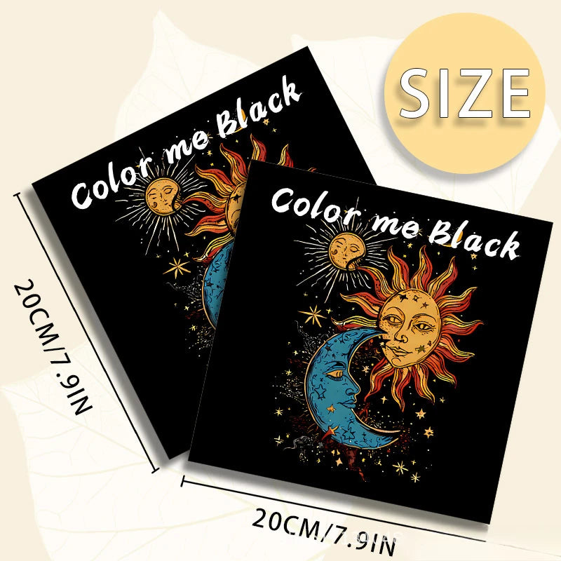 Blacking Me Out: Picture Books for Adults and Teens Coloring Books for Decompressing Relaxing and Imaginative Coloring