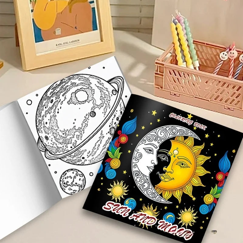 Blacking Me Out: Picture Books for Adults and Teens Coloring Books for Decompressing Relaxing and Imaginative Coloring